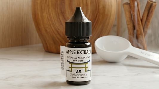 Finally. Apple Extract — low-carb molasses alternative for keto baking