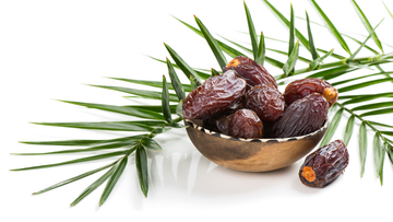 Dates next to Finally. keto sugar alternatives — illustrating why dates are not keto or diabetic friendly