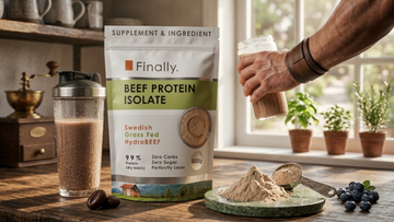 Finally. HydroBeef beef protein isolate — 99% pure, grass-fed, dairy-free keto protein powder