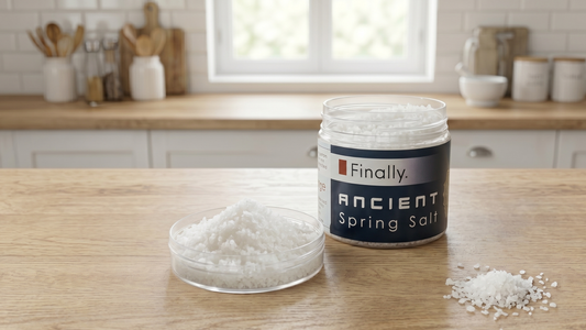 Finally. Ancient Spring Salt — naturally harvested mineral-rich salt for keto