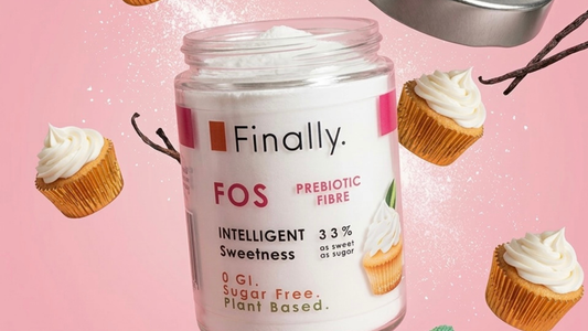 Finally. FOS and STEFOS Prebiotic Fibre products for keto gut health support