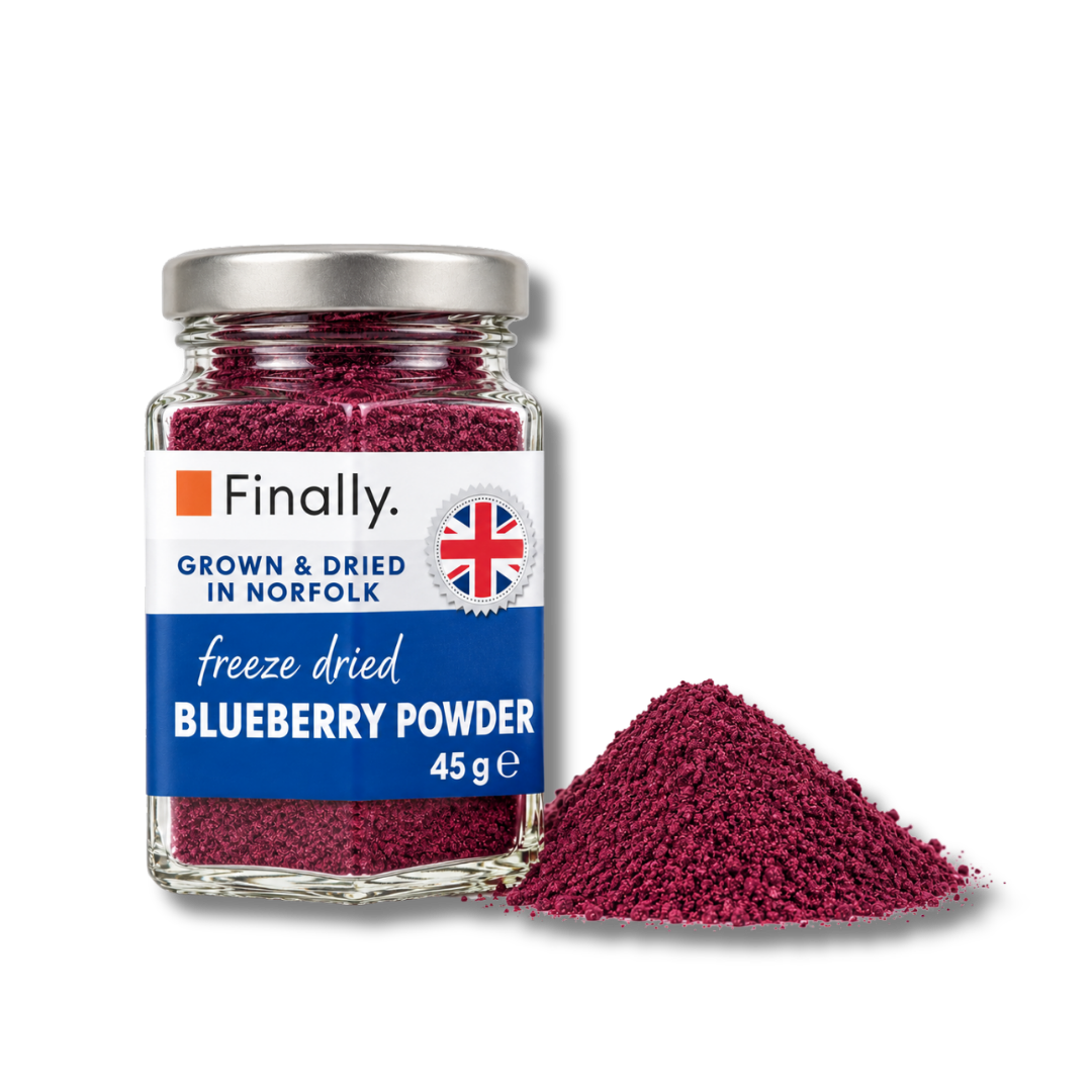 Finally. Freeze Dried Blueberry Powder, 100% British blueberries