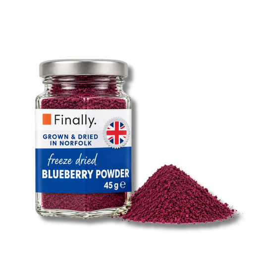 Finally. Freeze Dried Blueberry Powder, 100% British blueberries