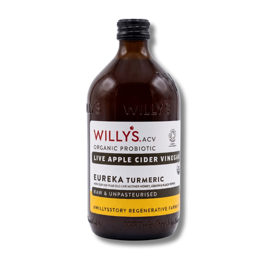 Willy’s Organic Probiotic Live ACV | Eureka Turmeric