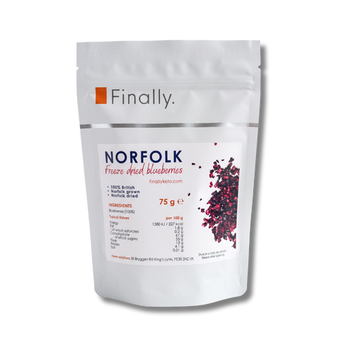 Finally. Freeze Dried Blueberries 75g pouch