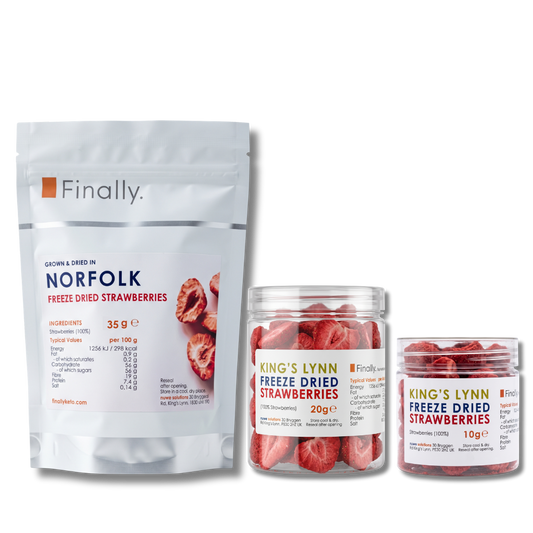 Finally. Norfolk Freeze Dried Strawberries